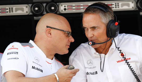 Martin Whitmarsh, jefe de McLaren.