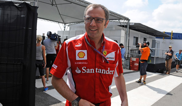 Domenicali, director deportivo de Ferrari.