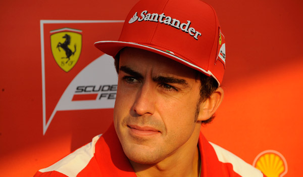 Fernando Alonso, piloto de Ferrari.