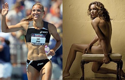 La atleta norteamericana Lolo Jones.