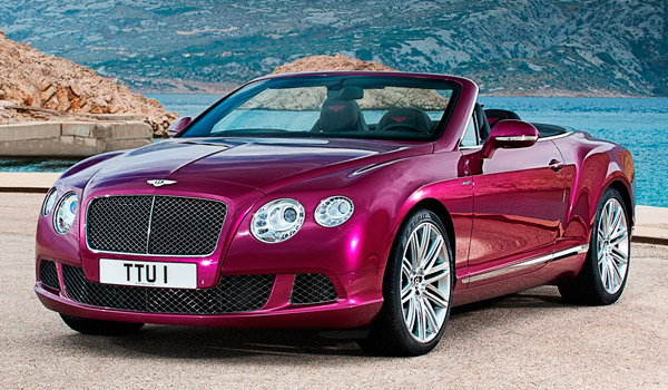 Bentley Continental GT Speed Convertible.