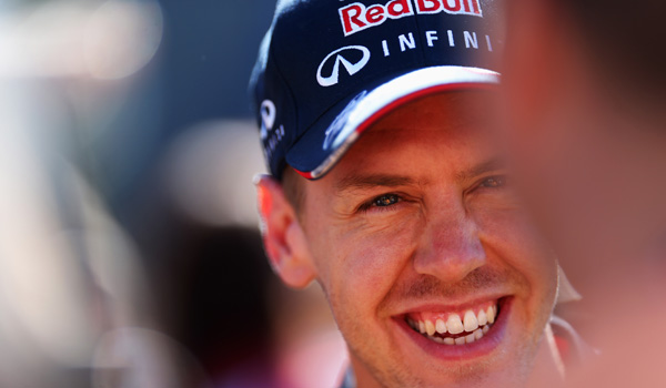 Vettel, el más rápido de la mañana.