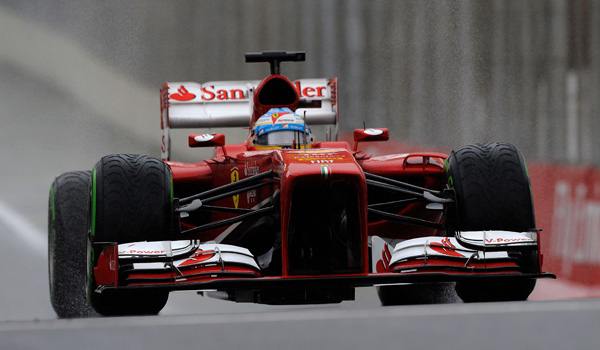 Alonso, en el GP de Brasil.