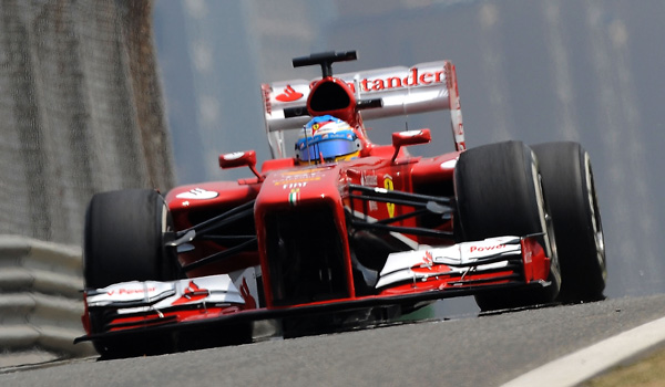Alonso, en la clasificación.