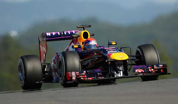 Vettel ,en la clasificación.