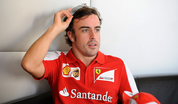 Alonso, en el pasado GP.