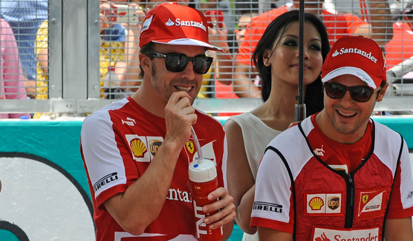 Alonso y Massa, en Malasia.