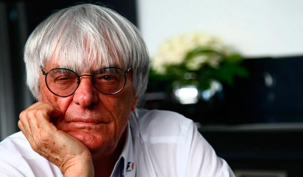 Bernie Ecclestone, mandamás de la F1.