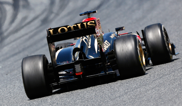 Raikkonen, piloto de Lotus.