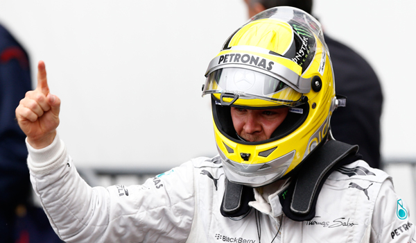Nico Rosberg, piloto de Mercedes.