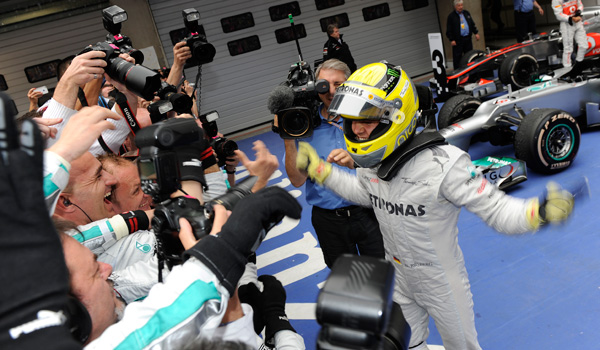 Nico Rosberg, en China en 2012.