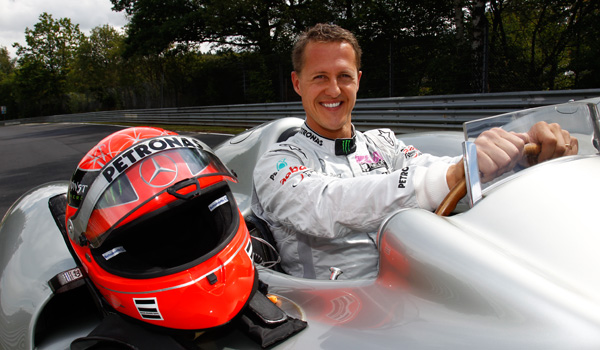 Schumacher, en un F1 histórico.