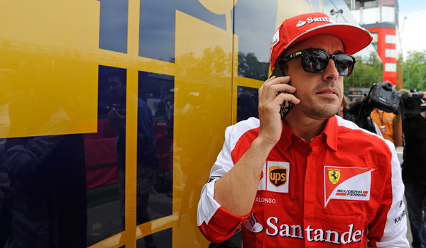 Alonso, en Montmeló.