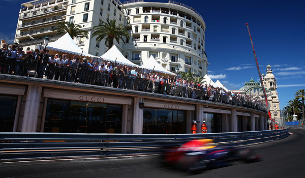 Sebastian Vettel, en Mónaco.