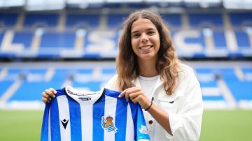 Andreia Jacinto, nueva jugadora de la Real Sociedad (Foto: Real Sociedad).
