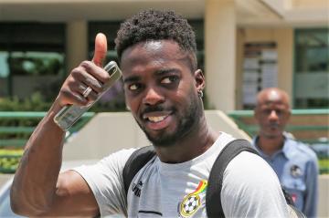 El delantero del Athletic Club Iñaki Williams, feliz con la nueva llamada de Ghana.
