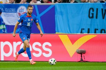 Hancko, en un partido con Eslovaquia durante la Eurocopa (Foto: Cordon Press).