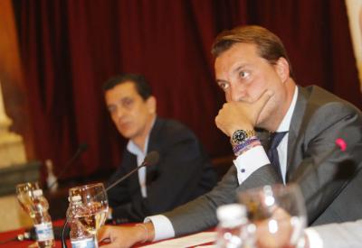 Quico Catalán en un acto como presidente del Levante UD