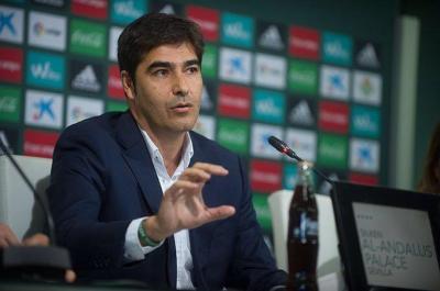 Ángel Haro, presidente del Betis.