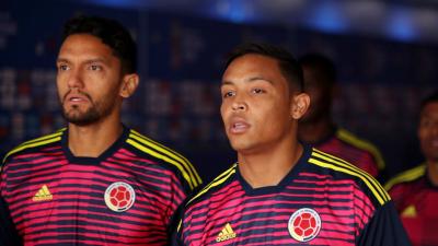 Luis Muriel, en el partido entre Japón y Colombia.
