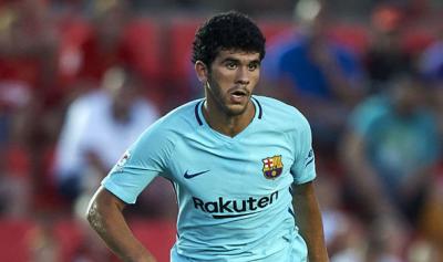 Carles Aleñá, durante un partido de la pasada temporada. 