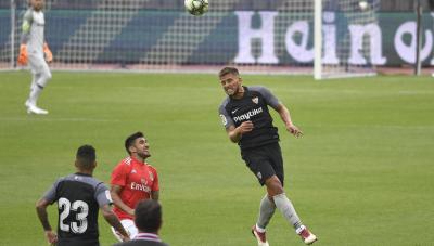 Carriço, ante el Benfica (Foto: SFC). 