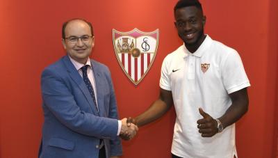 José Castro y Gnagnon (Foto: Sevilla FC).