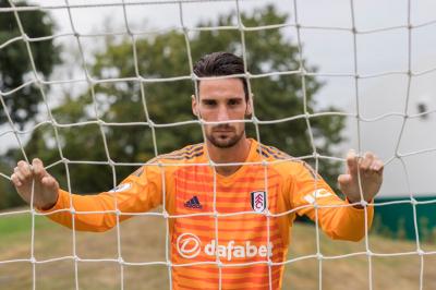 Sergio Rico, con el Fulham.