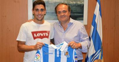 Martín Merquelanz jugará en el primer equipo (FOTO: Real Sociedad)