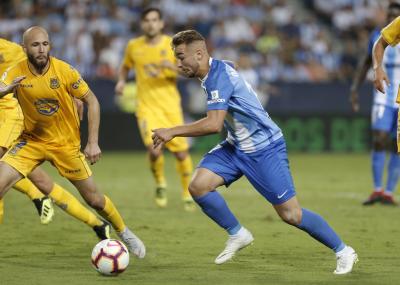 Ontiveros, ante el Alcorcón.