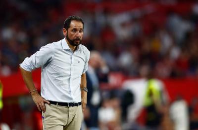Pablo Machín, ante el Sigma Olomuc (Foto: Kiko Hurtado).