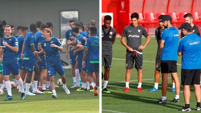 Betis y Sevilla se miden en el primer derbi.