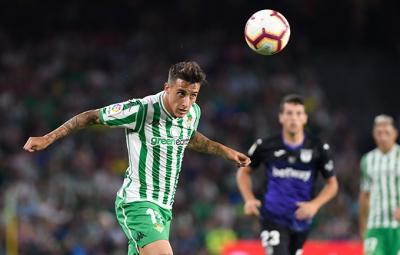 Tello, en el partido de Liga ante el Leganés. (Foto: Kiko Hurtado).