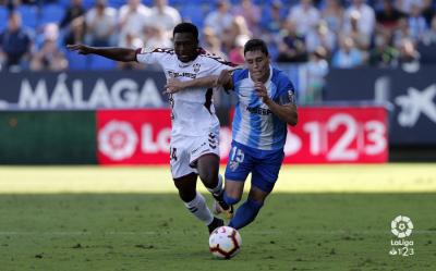 Lance del encuentro en La Rosaleda (Foto: LaLiga).