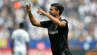 Carlos Vela, con la camiseta de Los Ángeles FC.