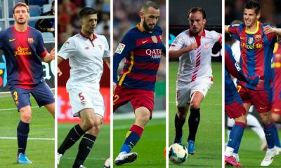 Ex del Sevilla y el Barça que pueden jugar el sábado.