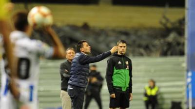 Asier Garitano dando instrucciones. (Foto: LaLiga).