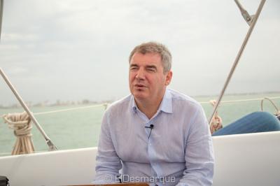 Manuel Vizcaíno, durante una entrevista en ElDesmarque (Foto: Cristo García).