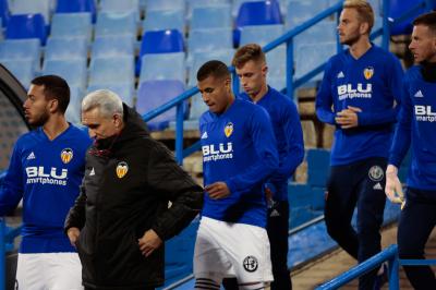 Murillo, antes del encuentro de ida de dieciseisavos de Copa ante el Ebro (Foto: Dani Marzo).