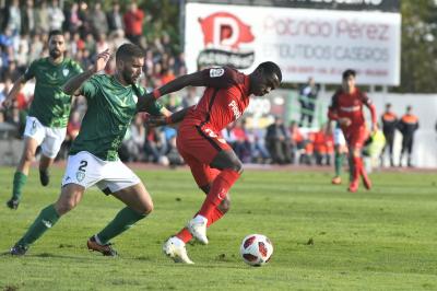Promes, en el partido ante el Villanovense (Foto: SFC).
