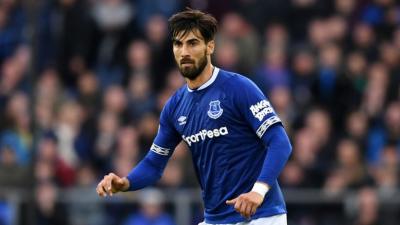 André Gomes, durante un encuentro.