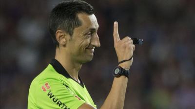Sánchez Martínez fue el colegiado en el clásico que se llevó el Barça por 5-1 en el Camp Nou