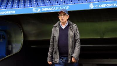 El exentrenador deI Deportivo, Javier Irureta en Riazor Riazor (Foto: RCD).