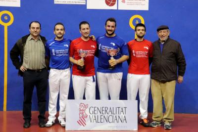Les finals del dissabte deixaren com a guanyadors a Moises d'Almussafes i Carles de la Pobla de Vallbona