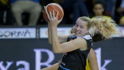 La alero sueca Ellen Nystrom cumple su segunda temporada en el IDK Gipuzkoa. 