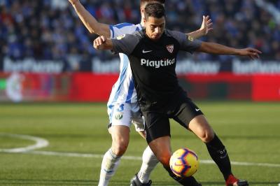 Ben Yedder, ante el Leganés (Foto: SFC).