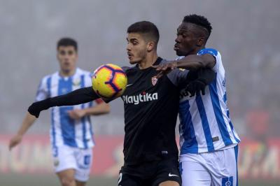 André Silva, en el Leganés-Sevilla.