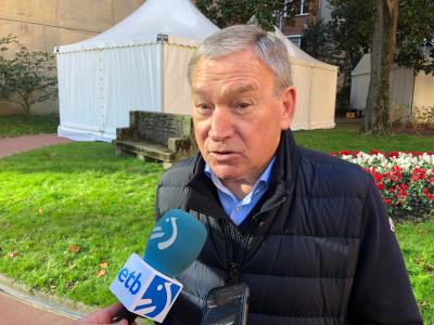 Javier Clemente no ha faltado a la cita con las urnas en Ibaigane.