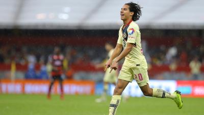 Diego Lainez, centrocampista del América.