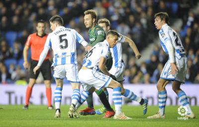 La Real cayó eliminada en octavos de Copa ante el Betis (Foto: LaLiga)